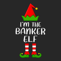 Funny Matching Family Im The Banker Elf Christmas Men's T-shirt Pajama Set | Artistshot