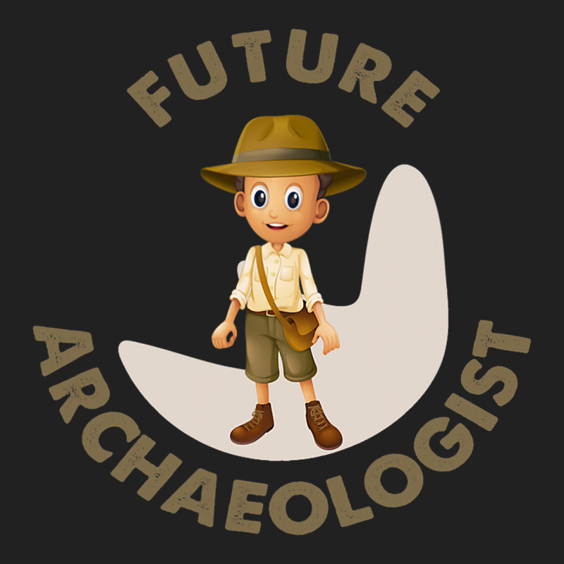 Future Archaeologist Cute Black Boy Basic T-shirt | Artistshot