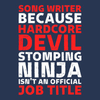 Hilarious Song Writer Stomping Ninja An Official J Ladies Denim Jacket | Artistshot