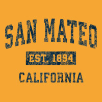 San Mateo California Ca Vintage Sports Design Navy Print Raglan Baseba Basic T-shirt | Artistshot