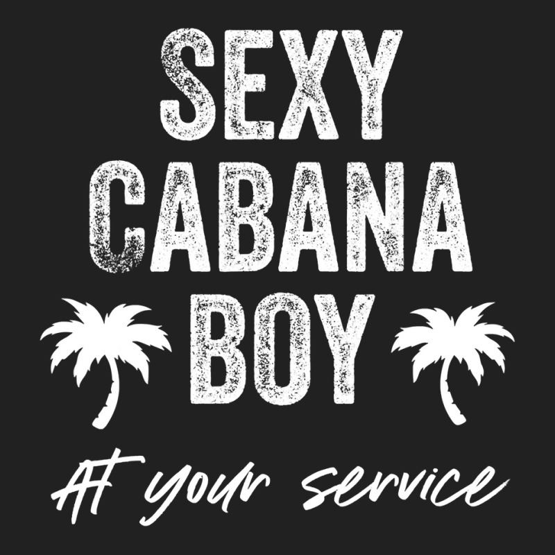 Sexy Cabana Boy Pool Party Bartender Mens Gift Basic T-shirt by trokeryth | Artistshot