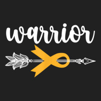 Childhood Cancer Awareness Hope Support Strong Warrior T Shirt Basic T-shirt | Artistshot