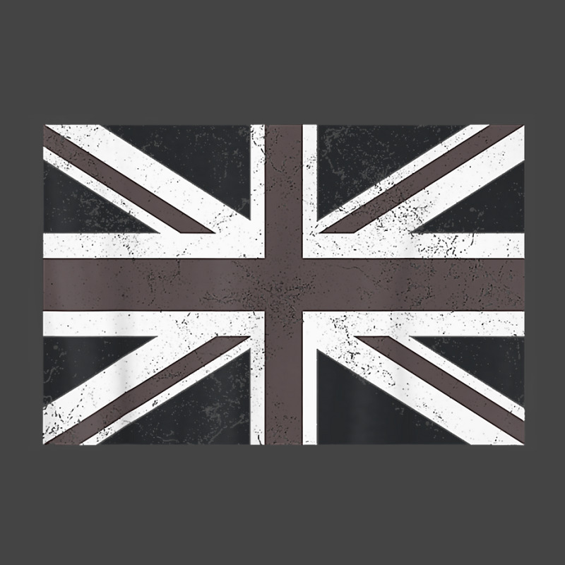 Distressed Black And White British Flag Great Britain Flag T Shirt Basic T-shirt | Artistshot