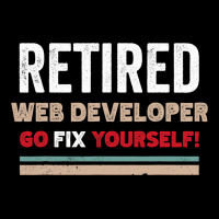 Funny Retired Web Developer Go Fix Themselves Retr Men's 3/4 Sleeve Pajama Set | Artistshot