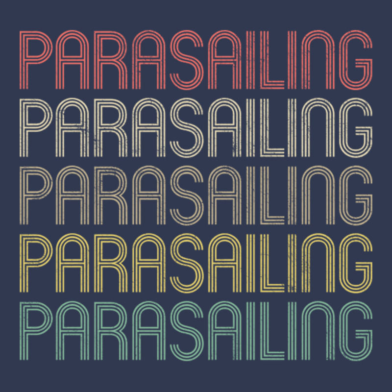 Retro Style Parasailing Design Basic T-shirt by cm-arts | Artistshot