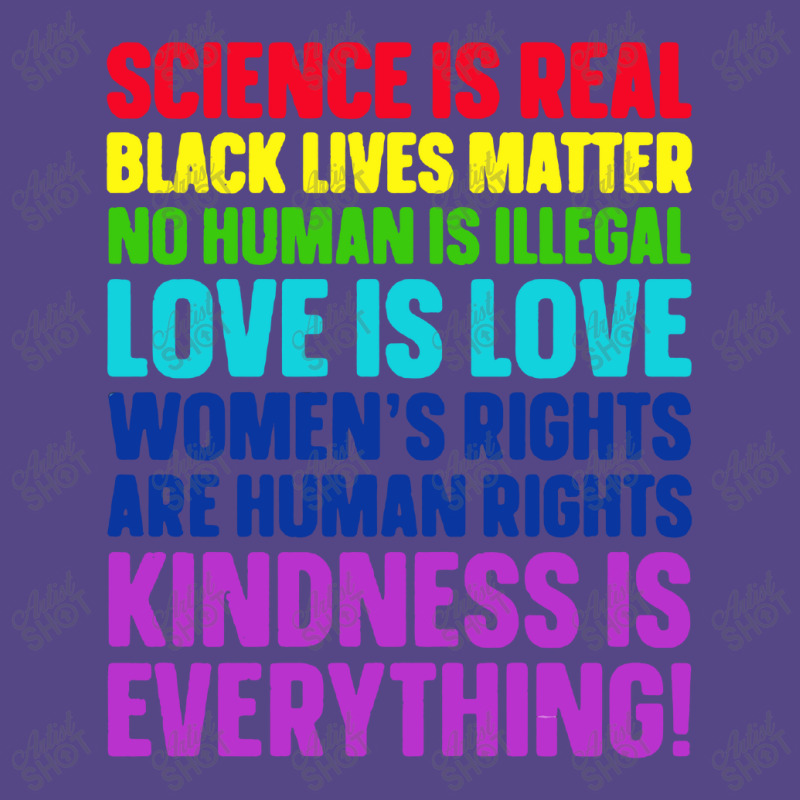 Science Is Real Black Lives Matter Basic T-shirt | Artistshot