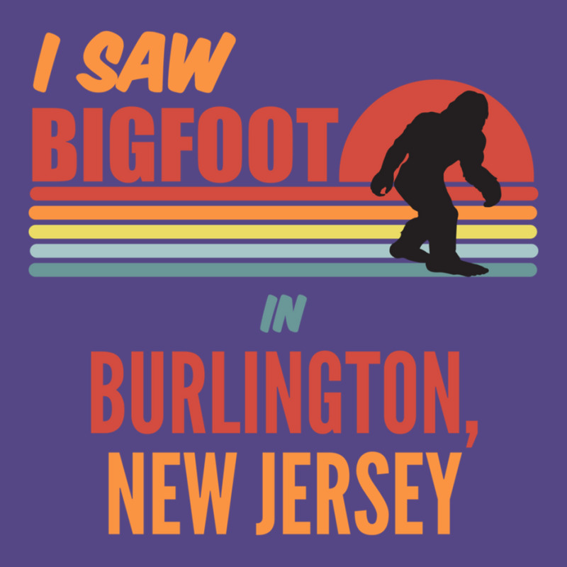 Bigfoot Lives In Burlington New Jersey Sweatshirt Basic T-shirt | Artistshot