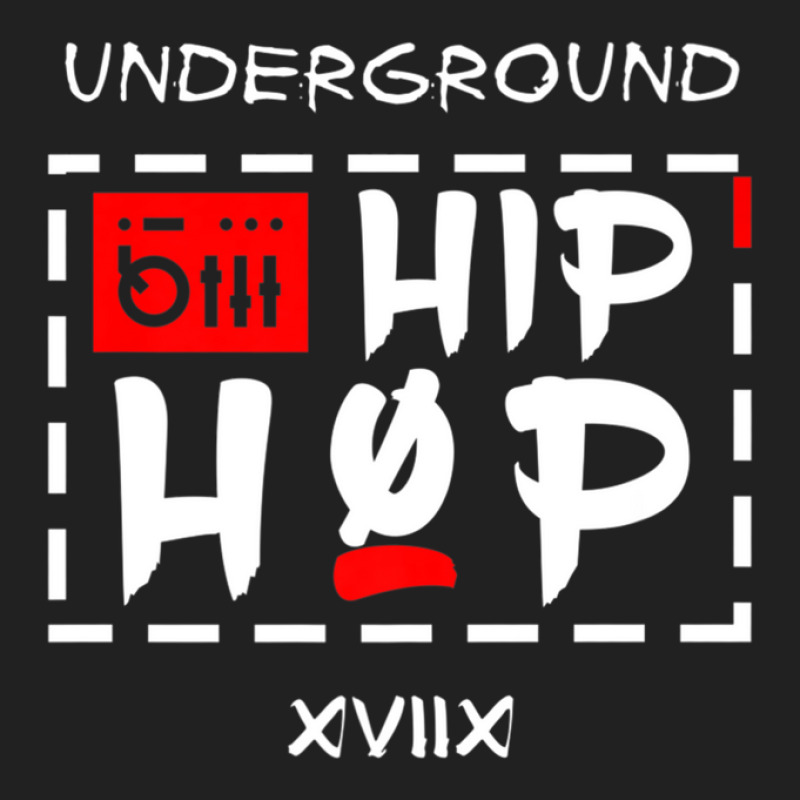 Hip Hop Underground Rap Music Basic T-shirt by AliBeatriz | Artistshot