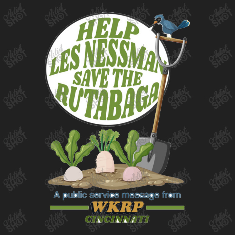 Help Les Nessman Save The Rutabaga Basic T-shirt | Artistshot