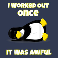 I Worked Out Once It Was Awful Penguin T Shirt Basic T-shirt | Artistshot