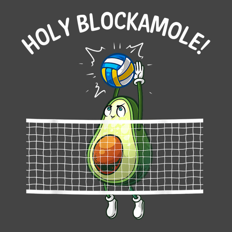 Funny Volleyball For Men Women Holy Guacamole Player Blocker T Shirt Basic T-shirt by cm-arts | Artistshot