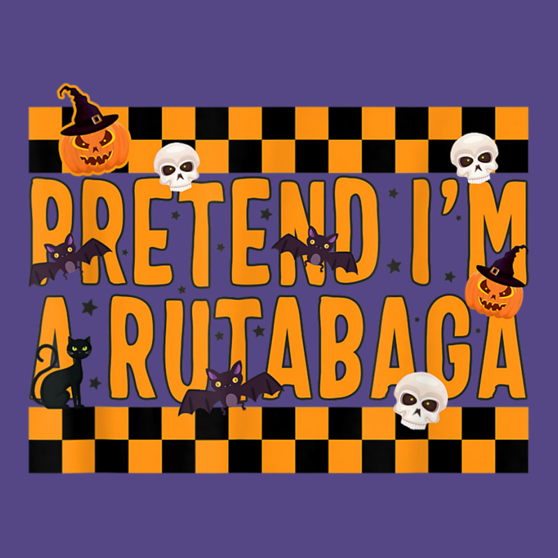 Pretend I'm A Rutabaga Costume Funny Lazy Halloween Party Sp T Shirt Basic T-shirt | Artistshot