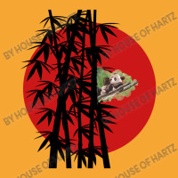 Panda In Bamboo Trees Basic T-shirt | Artistshot