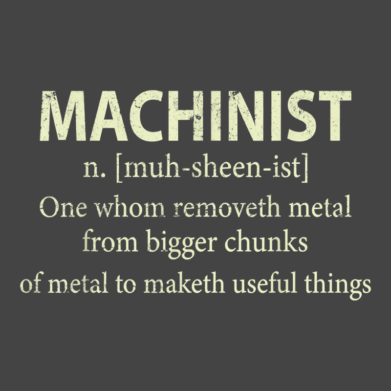 Cnc Machinist Definition Funny Engineers Machinist T Shirt Basic T-shirt | Artistshot