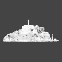 San Francisco I Love Alcatraz Vintage Skyline Bay California Basic T-shirt | Artistshot