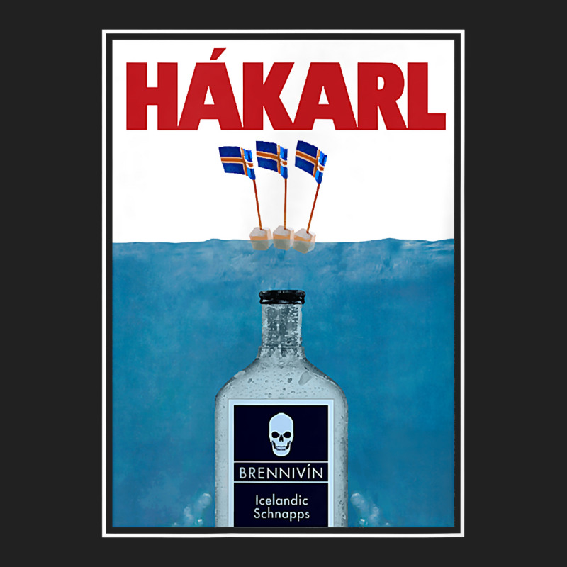 Hakarl Iceland Fermented Shark Brennivín Shot Viking Foodie T Shirt Basic Youth T-shirt by cm-arts | Artistshot