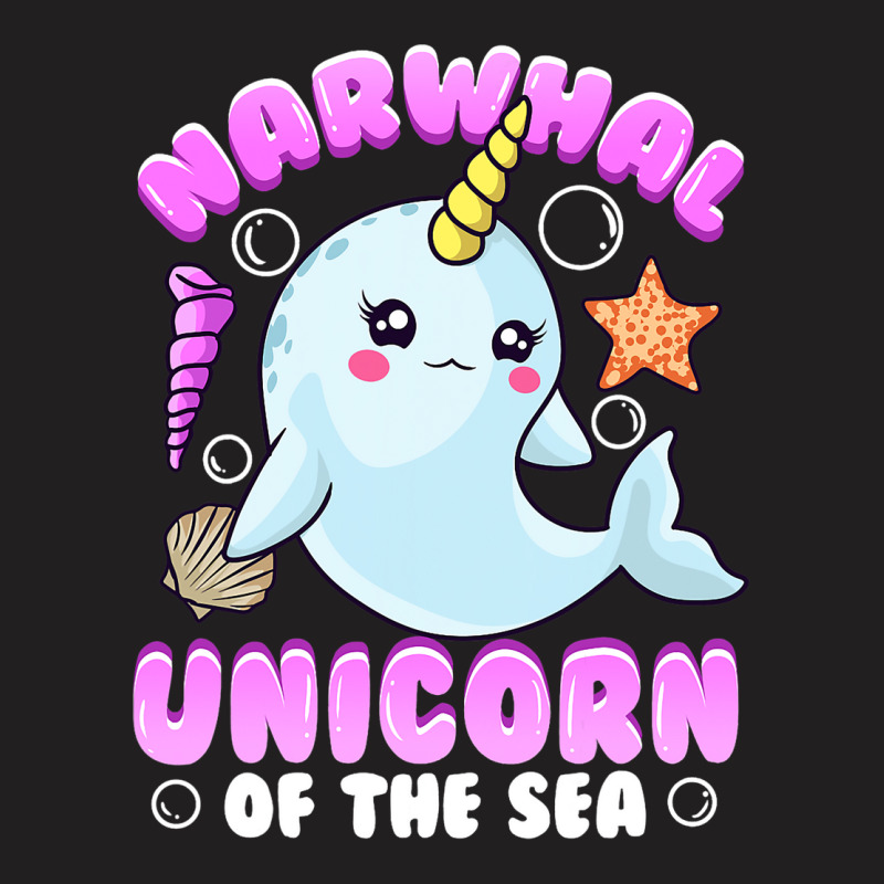 Funny Horned Narwhal The Unicorn Of The Sea T-shirt | Artistshot