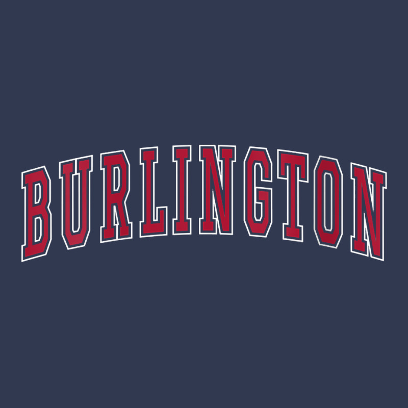 Womens Burlington North Carolina Souvenir College Style Red Text V Nec Basic Youth T-shirt | Artistshot