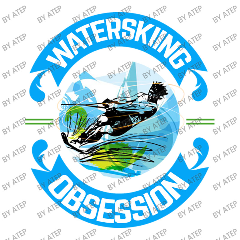 Waterskiing Obsession Raglan Crop Top by Atep | Artistshot