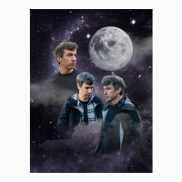 Nathan Fielder Dramatic Galaxy Wolf Print Style Raglan Crop Top | Artistshot