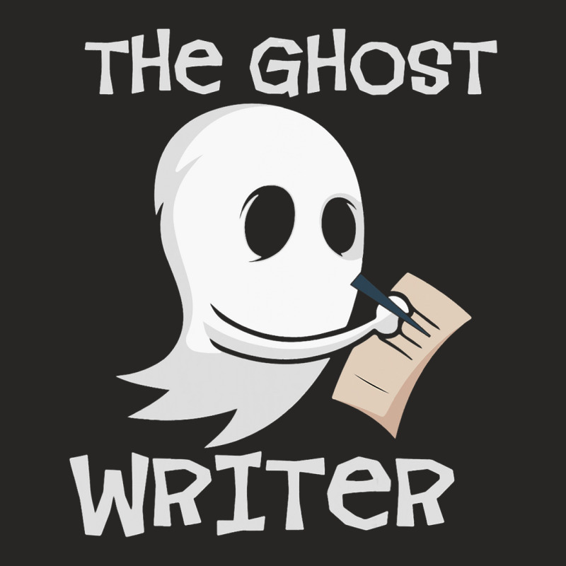 Ghost Writer Ghoul Author Halloween Trick Or Treat Ladies Fitted T-Shirt by FTMABDOU | Artistshot