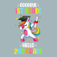 Goodbye 1st Grade Hello 2nd Grade Unicorn Girls Unisex Sherpa-lined Denim Jacket | Artistshot