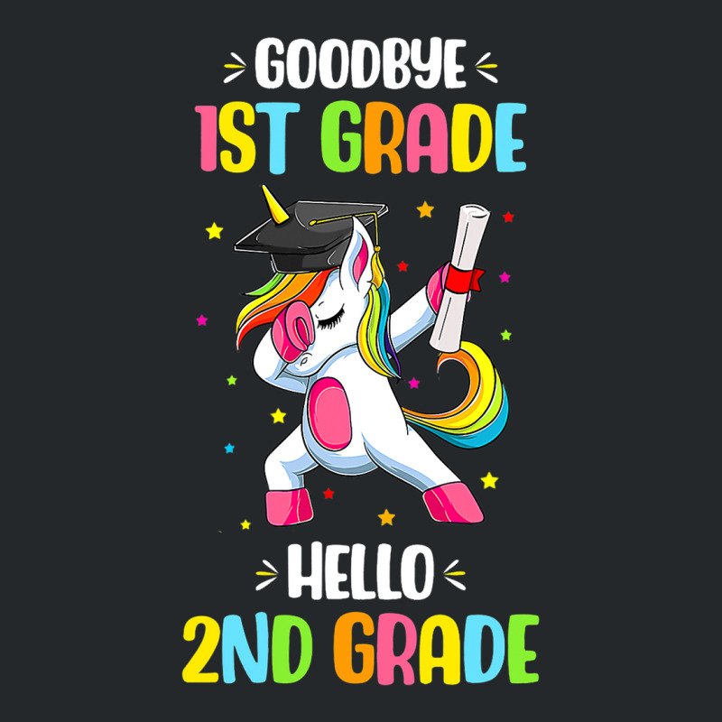 Goodbye 1st Grade Hello 2nd Grade Unicorn Girls Crewneck Sweatshirt | Artistshot