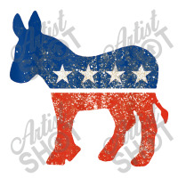 Democratic Donkey Democrat Raglan Crop Top | Artistshot