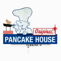 The Original Pancake House Breakfast Restaurant's Marquee From First C Raglan Crop Top | Artistshot