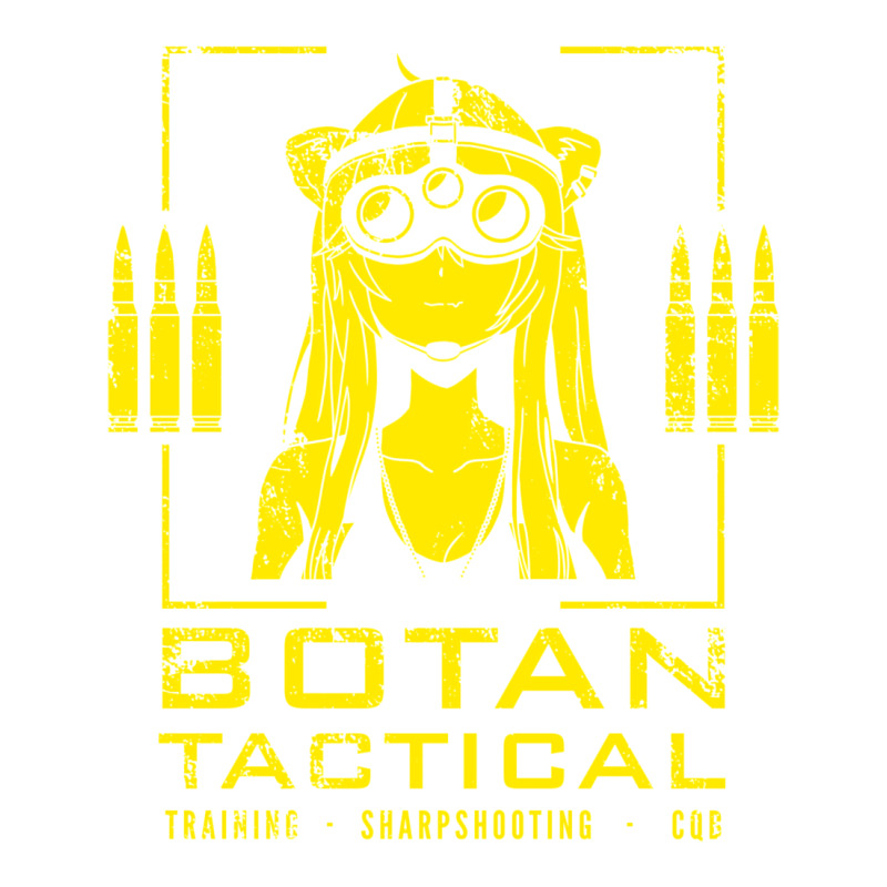 Botan Tactical   Yellow Raglan Crop Top by chimeyandres5 | Artistshot