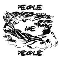 People Are People Black Raglan Crop Top | Artistshot