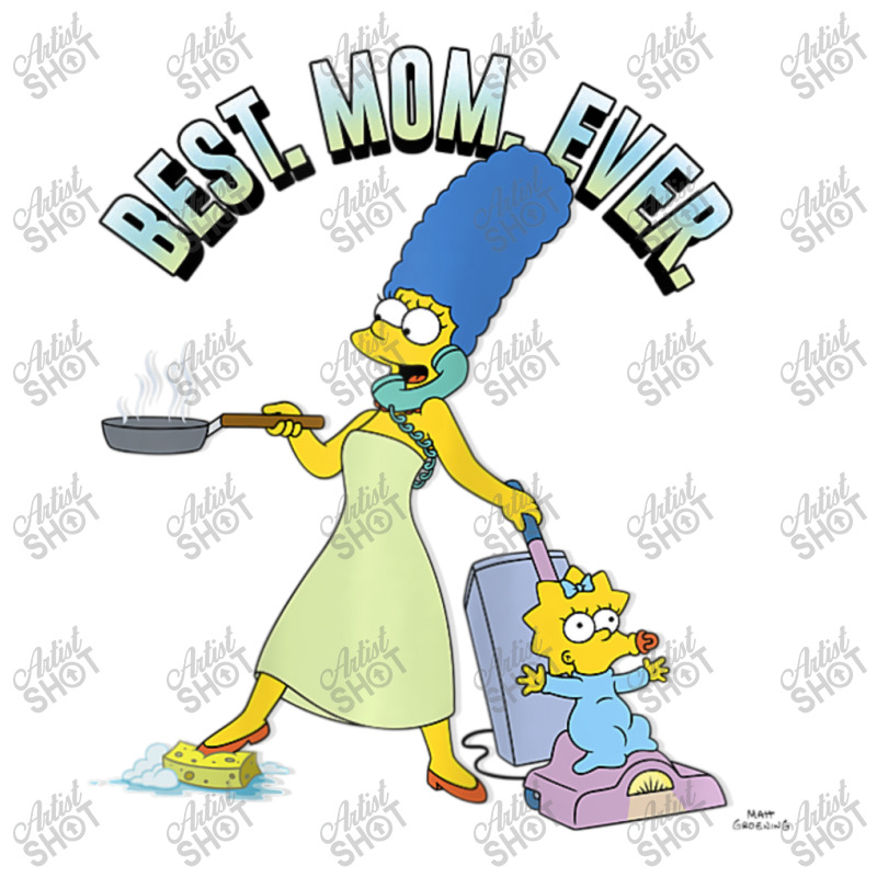 The Simpsons Mother's Day Marge Best Mom Ever Raglan Crop Top by longdanouj | Artistshot