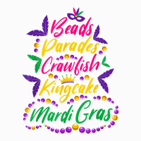 Beads Parades Crawfish Kingcake Mardi Gras Party N Raglan Crop Top | Artistshot