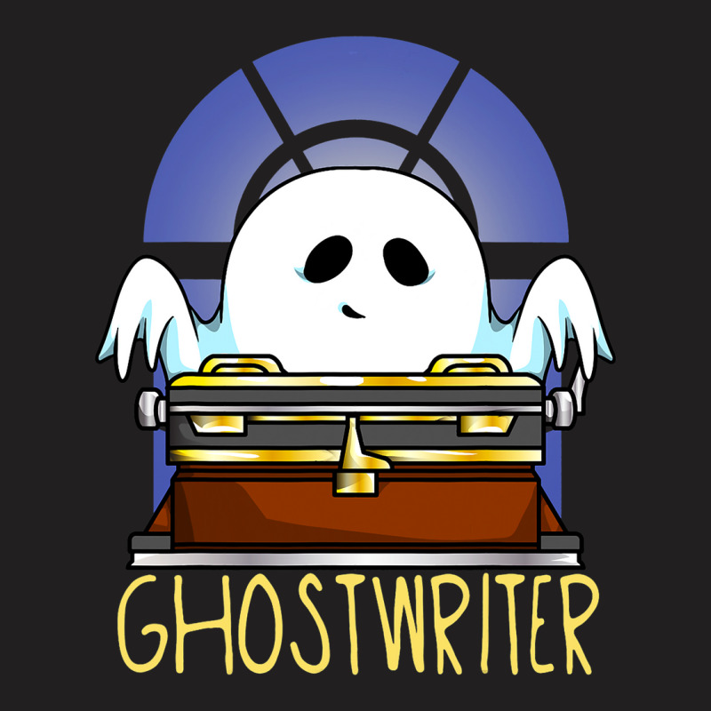 Ghostwriter Ghost Writer Author Funny Halloween Wr T-Shirt by StevieDerry | Artistshot