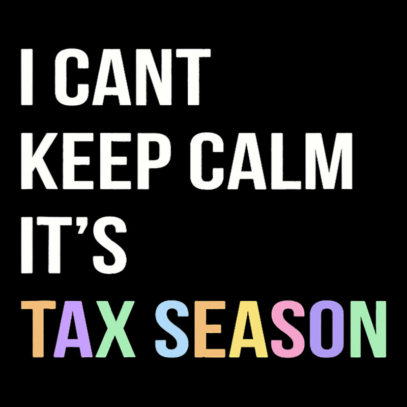 I Cant Keep Calm. Tax Season Accountant Finance Fu V-Neck Tee by KarimSatterfield | Artistshot