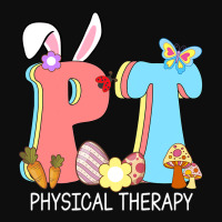 Groovy Pt Physical Therapy Happy Easter Bunny Cost Crop Top | Artistshot