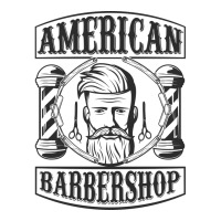 American Barbershop Raglan Crop Top | Artistshot