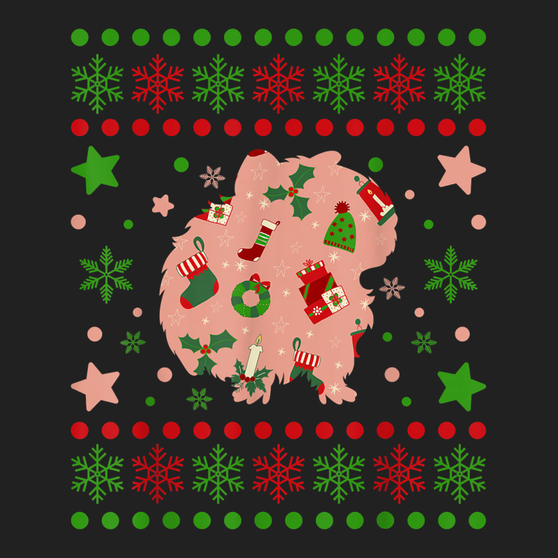 Guinea Pigs Christmas Pattern Cavy Lover Guinea Pig T Shirt Basic T-shirt | Artistshot