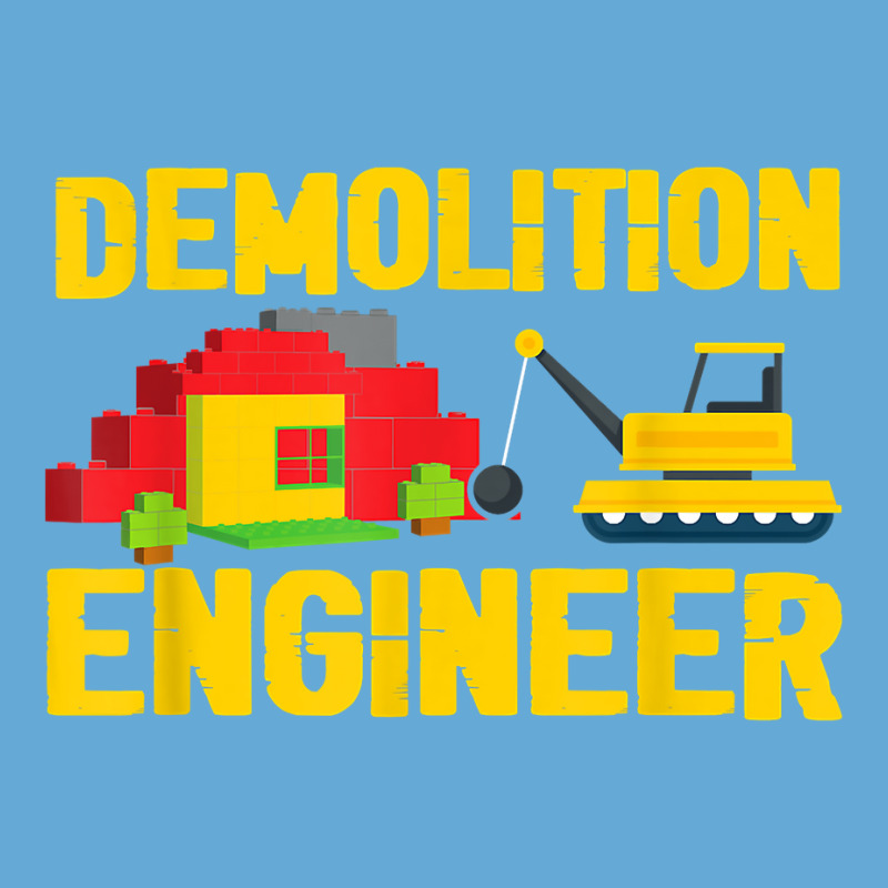 Demolition Engineer Master Builder Building Blocks Bricks For Fans Basic T-shirt | Artistshot