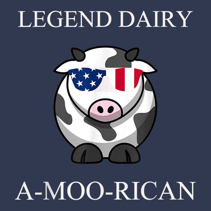 Legend Dairy A-moo-rican Cow Lover Funny Gift For Fans Basic T-shirt | Artistshot