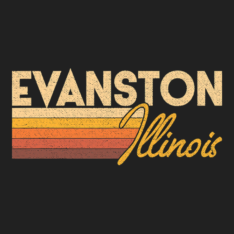 Evanston Illinois Basic T-shirt by AuturoMedero | Artistshot