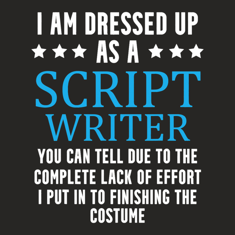 Funny Screenwriter Saying Screenplay Writer Ladies Fitted T-Shirt by EthanielGerhar | Artistshot