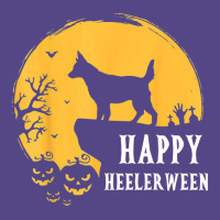 Australian Cattle Dog Full Moon Red Blue Heeler Halloween Basic T-shirt | Artistshot