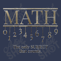 Teacher Math The Only Subject That Counts Quote Birthday Gifts Basic T-shirt | Artistshot