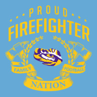 Lsu Tigers Proud Firefighter - Apparel Basic T-shirt | Artistshot