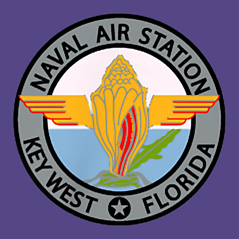 Naval Air Station Nas Key West Navy Military Veteran Patch Basic T-shirt by MarjorieWillie | Artistshot