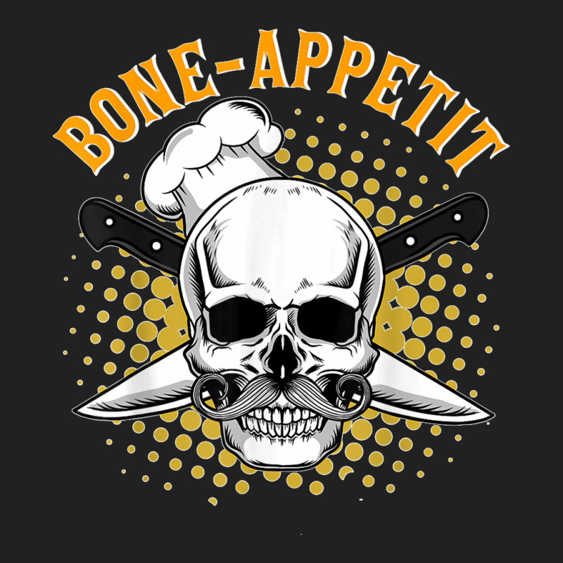 Bone Appetit Chef Funny Halloween Costume Cook Bon Appetit T Shirt Basic T-shirt by MilesDanialMayberry | Artistshot