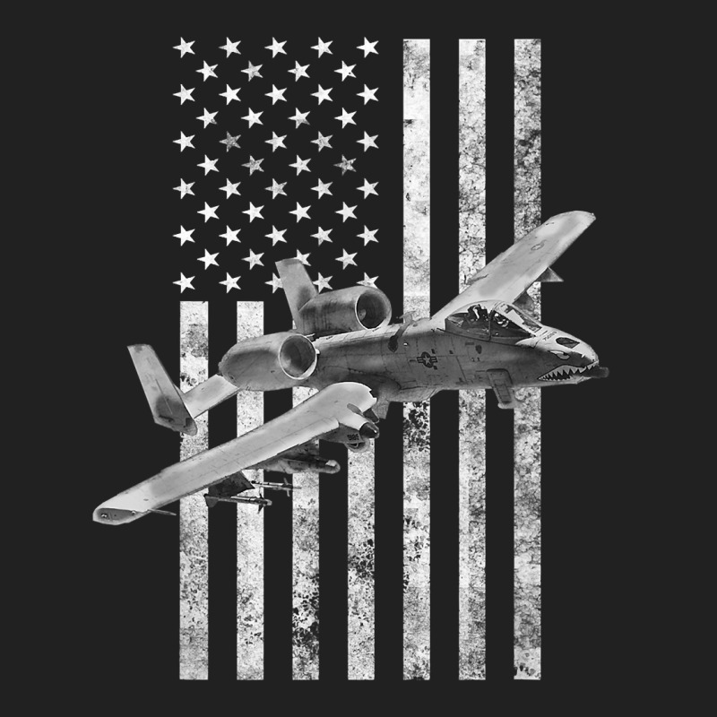 A-10 Thunderbolt Ii American Flag - A-10 Warthog Basic T-shirt | Artistshot