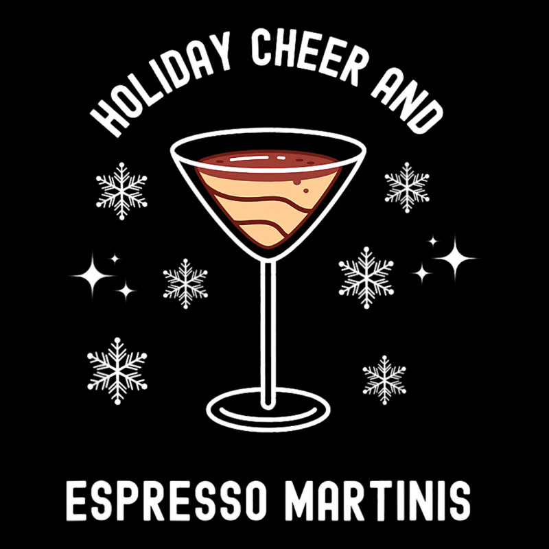 Holiday Cheer And Espresso Martinis Cocktail Booze Zipper Hoodie by MalenyJanis | Artistshot