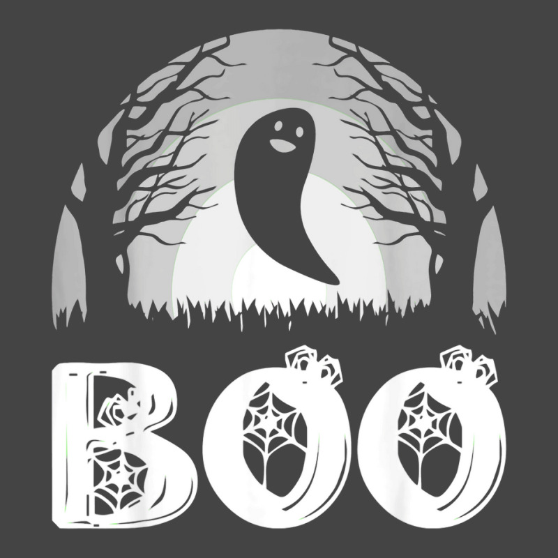 Boo With Spiders And Ghost Halloween Basic T-shirt by Newshirt | Artistshot